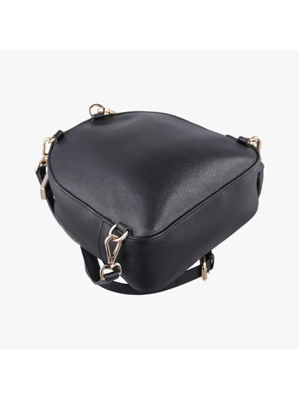 Versace la Medusa Black Leather Backpack